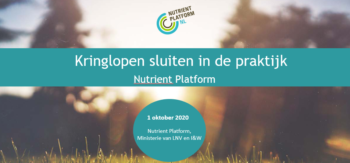 Van idee naar kringloop- praktijkcasussen gepresenteerd aan het ministerie